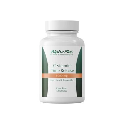 Alpha Plus C-Vitamin 1000mg 60 tabletter Alpha Plus C-Vitamin 1000mg 60 tabletter