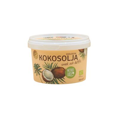Mother Earth Kokosolja Smak & Doftfri 500 gram Mother Earth Kokosolja Smak & Doftfri 500 gram