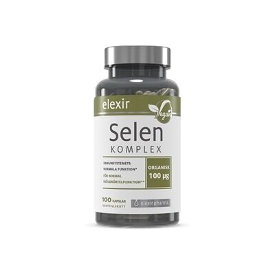 Elexir Pharma Elexir Selen Komplex 100 kapsler Elexir Pharma Elexir Selen Komplex 100 kapsler