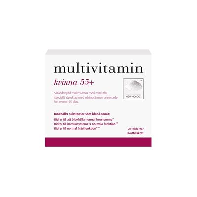 New Nordic Multivitamin till kvinnor +55 90 tabletter New Nordic Multivitamin till kvinnor +55 90 tabletter