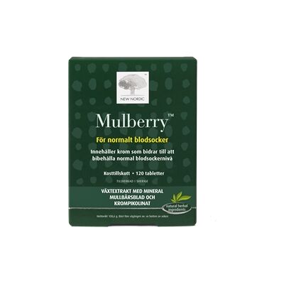 New Nordic Mulberry 120 tabletter New Nordic Mulberry 120 tabletter