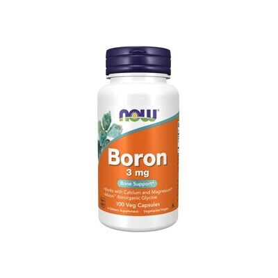 Now Foods Boron 3 mg - Støtter sunne bein - Kosttilskudd Now Foods Boron 3 mg - Støtter sunne bein - Kosttilskudd