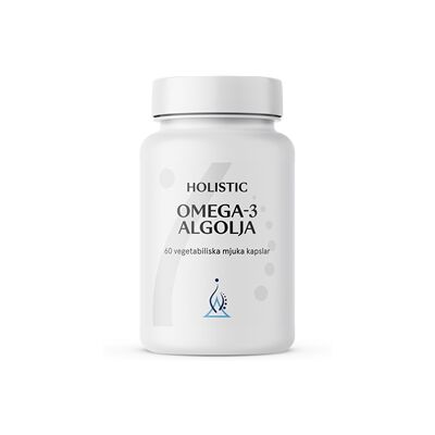 Holistic Omega3 Algolja 60 kapsler Holistic Omega3 Algolja 60 kapsler