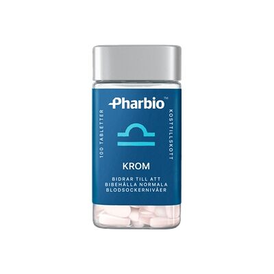 Pharbio Krom 100 stk Pharbio Krom 100 stk