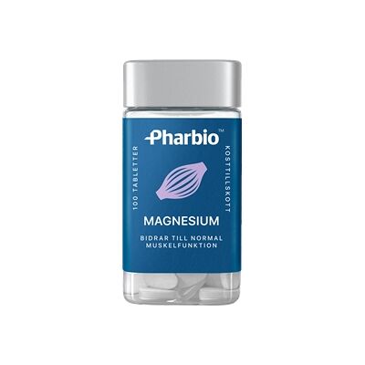 Pharbio Magnesium 100 stk Pharbio Magnesium 100 stk