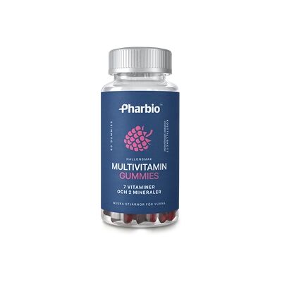 Pharbio Multivitamin Gummies 60 stk Pharbio Multivitamin Gummies 60 stk