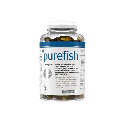 Elexir Pharma Elexir Purefish Omega-3 180 kapsler Elexir Pharma Elexir Purefish Omega-3 180 kapsler