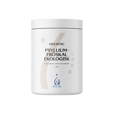 Holistic Psylliumfröskal 275 gram Holistic Psylliumfröskal 275 gram