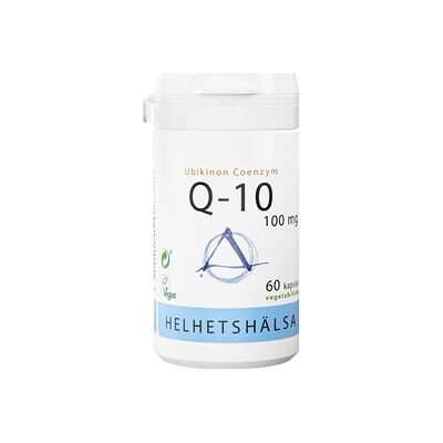 Helhetshälsa Q10 100mg 60 kapsler Helhetshälsa Q10 100mg 60 kapsler