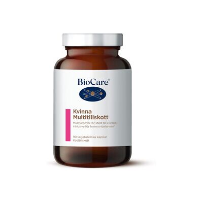 BioCare Kvinna Multitillskott 90 kapsler BioCare Kvinna Multitillskott 90 kapsler