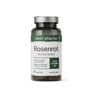 Elexir Pharma Elexir Rosenrot 80 tabletter Elexir Pharma Elexir Rosenrot 80 tabletter