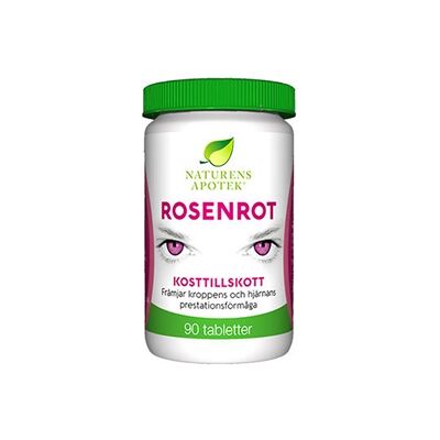 Naturens apotek Rosenrot 100mg 90 tabletter Naturens apotek Rosenrot 100mg 90 tabletter
