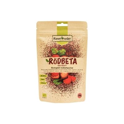 Rawpowder Rödbetspulver 200 gram Rawpowder Rödbetspulver 200 gram