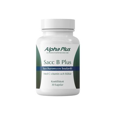 Alpha Plus Sacc B Plus 30 kapsler Alpha Plus Sacc B Plus 30 kapsler