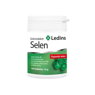 Ledins Selen Organiskt 100 tabletter Ledins Selen Organiskt 100 tabletter