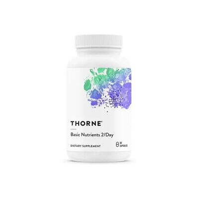 Thorne Research Grunnleggende Næringsstoffer 2/Day - Multivitamin Thorne Research Grunnleggende Næringsstoffer 2/Day - Multivitamin