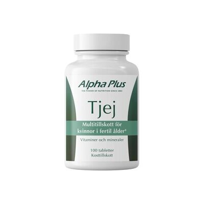 Alpha Plus Tjej 100 tabletter Alpha Plus Tjej 100 tabletter
