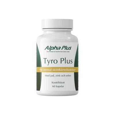 Alpha Plus Tyro Plus 60 kapsler Alpha Plus Tyro Plus 60 kapsler