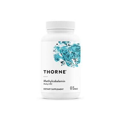 Thorne Vitamin B12 Methylcobalamin 60 kapsler Thorne Vitamin B12 Methylcobalamin 60 kapsler