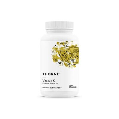 Thorne Vitamin K 60 kapsler Thorne Vitamin K 60 kapsler