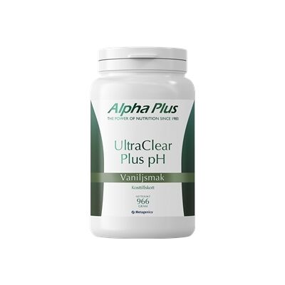Alpha Plus UltraClear Plus pH 966 gram Vanilje Alpha Plus UltraClear Plus pH 966 gram Vanilje