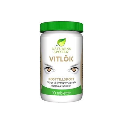 Naturens apotek Vitlök C-vitamin 90 tabletter Naturens apotek Vitlök C-vitamin 90 tabletter