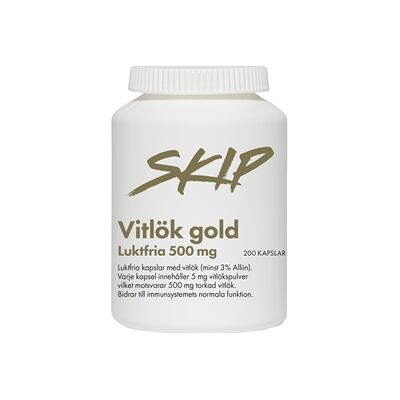 Skip Vitlök 200 kapsler Skip Vitlök 200 kapsler