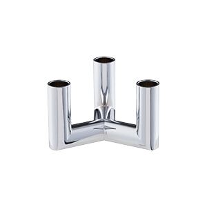 Uyuni Lighting UYUNI Matrix Candlestick Mini 3 Arms Krom Uyuni Lighting UYUNI Matrix Candlestick Mini 3 Arms Krom