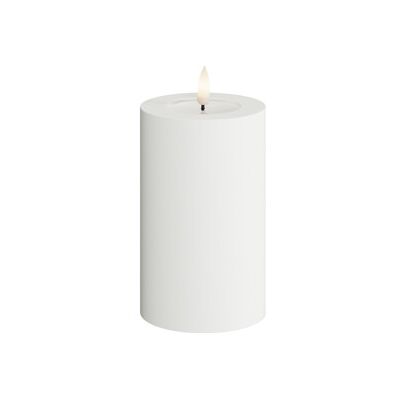 Deluxe Homeart LED Blokklys Utendørs 7,5x12,5 cm Hvit Deluxe Homeart LED Blokklys Utendørs 7,5x12,5 cm Hvit