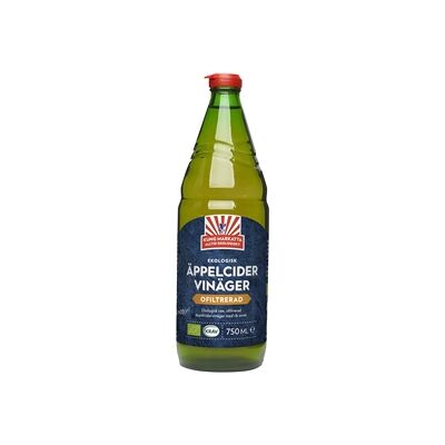 Kung Markatta Äppelcidervinäger Ofiltrerad 750 ml Kung Markatta Äppelcidervinäger Ofiltrerad 750 ml