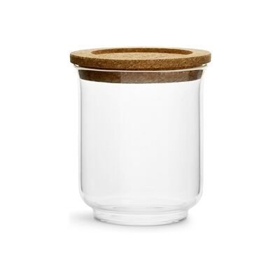 Sagaform Nature Glasskrukke - 138mm x 115mm - Oppbevaring & Servering Sagaform Nature Glasskrukke - 138mm x 115mm - Oppbevaring & Servering