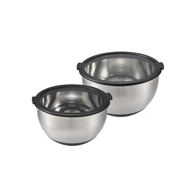 Dorre Belki Bunke Rustfritt 2,5 & 3,5 L med lokk 1 set Dorre Belki Bunke Rustfritt 2,5 & 3,5 L med lokk 1 set