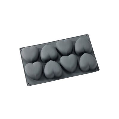 Dorre Beck Bakeform Hjerte 8 stk Silikon Dorre Beck Bakeform Hjerte 8 stk Silikon