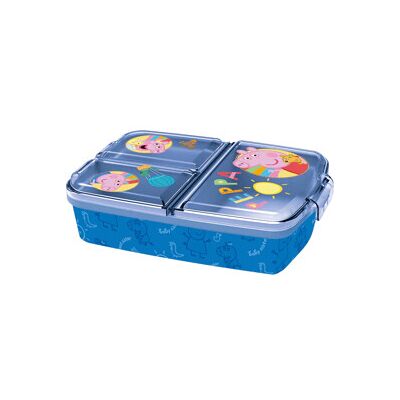 Peppa Pig Peppa Gris Matboks med 3 Rom Peppa Pig Peppa Gris Matboks med 3 Rom