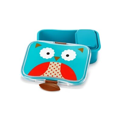 Skip Hop Zoo Matboks i plast Ugle Skip Hop Zoo Matboks i plast Ugle