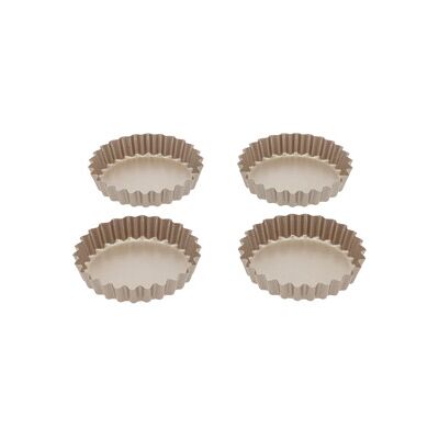 Blomsterbergs Minipai-former, 4 stk. 1 set Rose Gold Blomsterbergs Minipai-former, 4 stk. 1 set Rose Gold