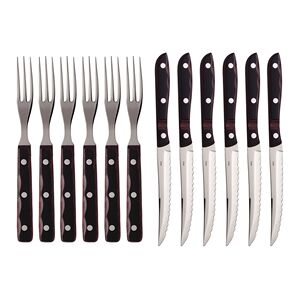 Gense Old Farmer grillbestikk 6+6 deler 1 set Gense Old Farmer grillbestikk 6+6 deler 1 set