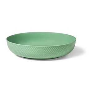Lyngby Porcelæn Rhombe Serveringsskål, Ø 28,5 cm, grønn Lyngby Porcelæn Rhombe Serveringsskål, Ø 28,5 cm, grønn