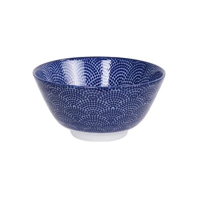 Tokyo Design Studio Nippon Blue Rice Bowl 12 cm Dots Tokyo Design Studio Nippon Blue Rice Bowl 12 cm Dots