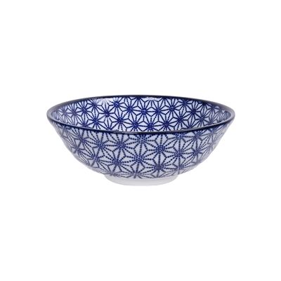 Tokyo Design Studio Nippon Blue Soba Bowl 21 cm Stars Tokyo Design Studio Nippon Blue Soba Bowl 21 cm Stars