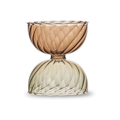 ByOn Carameli Skål 13cm Gul/brun ByOn Carameli Skål 13cm Gul/brun