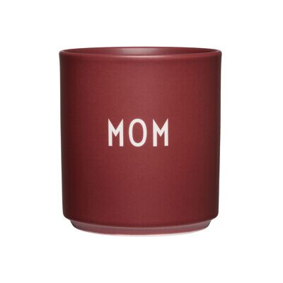Design Letters Favoritkopp Mom / Burgundy Design Letters Favoritkopp Mom / Burgundy