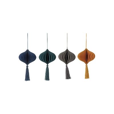 Bloomingville - Milay - Ø9,5 cm - 4-pakning - Ornament Bloomingville - Milay - Ø9,5 cm - 4-pakning - Ornament