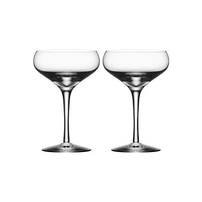 Orrefors Modell - Champagne Coupe 21cl - 2-pack Orrefors Modell - Champagne Coupe 21cl - 2-pack