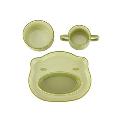 Staub Kids Serie Barneservise 1 set Grønn Staub Kids Serie Barneservise 1 set Grønn