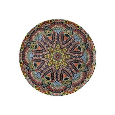 Arthur Krupp Mandala Matplate 32 cm C Arthur Krupp Mandala Matplate 32 cm C