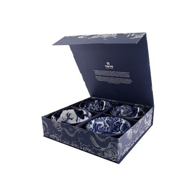 Tokyo Design Studio Mixed Bowls Japonism Gavesett 4-pack 500ml 1 set Tokyo Design Studio Mixed Bowls Japonism Gavesett 4-pack 500ml 1 set