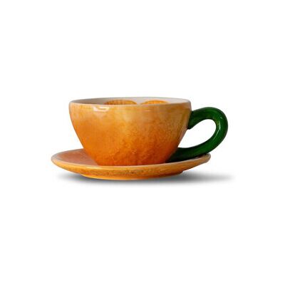 ByOn Cup and plate Mandarie ByOn Cup and plate Mandarie