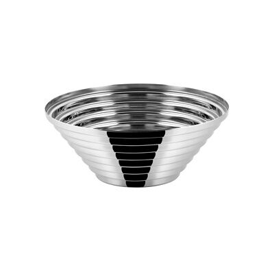 Alessi Corbeille Archivio - Rustfritt Stål Designer Giulio Confalonieri - Søppelbøtte Alessi Corbeille Archivio - Rustfritt Stål Designer Giulio Confalonieri - Søppelbøtte