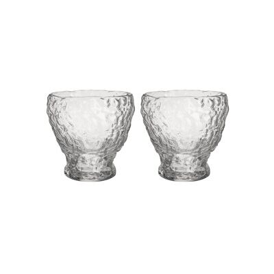 Kosta Boda Moss Tumbler 33CL 2 stk/pakke Transparent Kosta Boda Moss Tumbler 33CL 2 stk/pakke Transparent